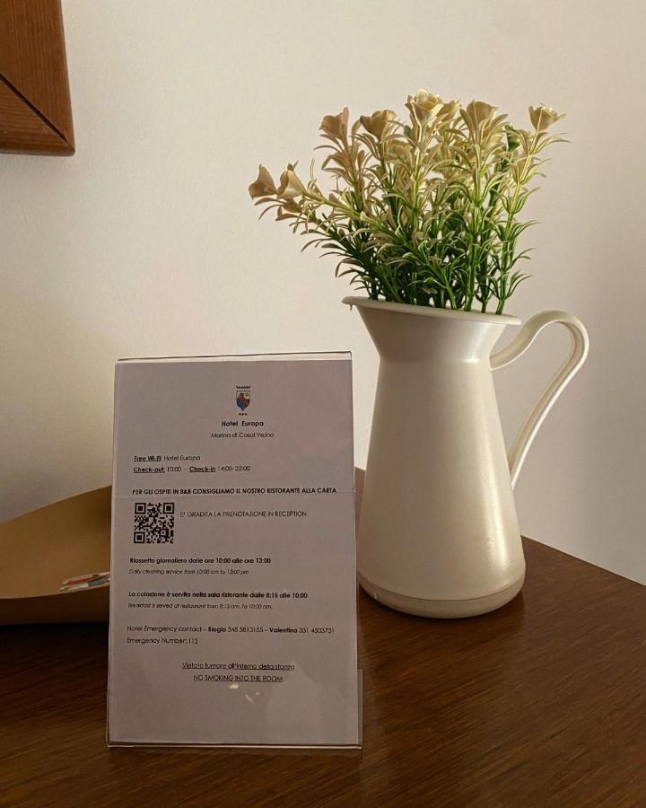 Hotel Europa Casal Velino Ngoại thất bức ảnh